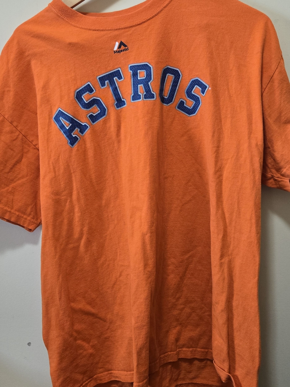 Majestic Astros Orange Tee